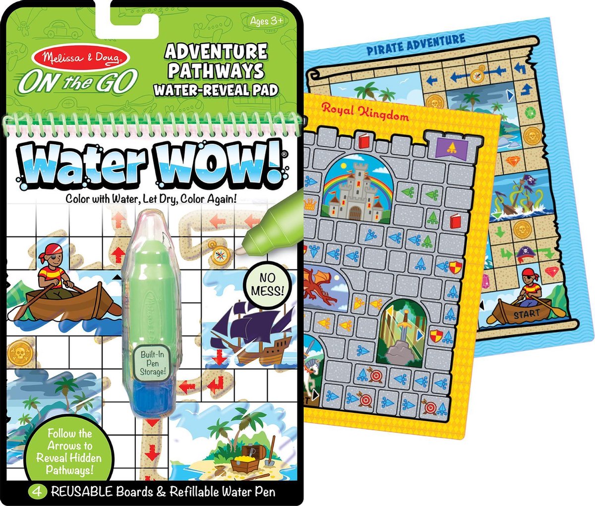 Melissa & Doug Water Wow  Avontuurlijke paden