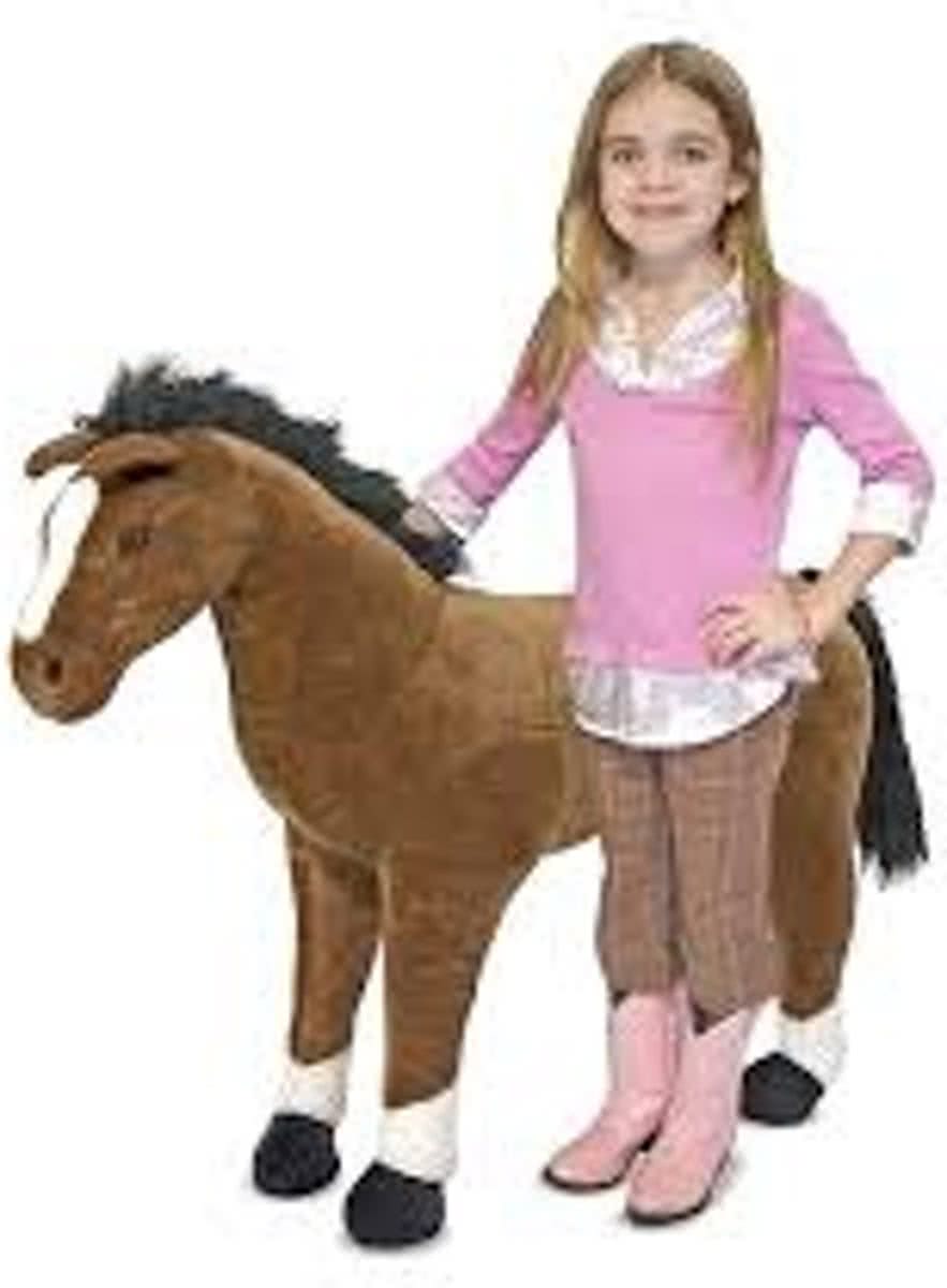 Melissa & Doug - Paard - Pluche