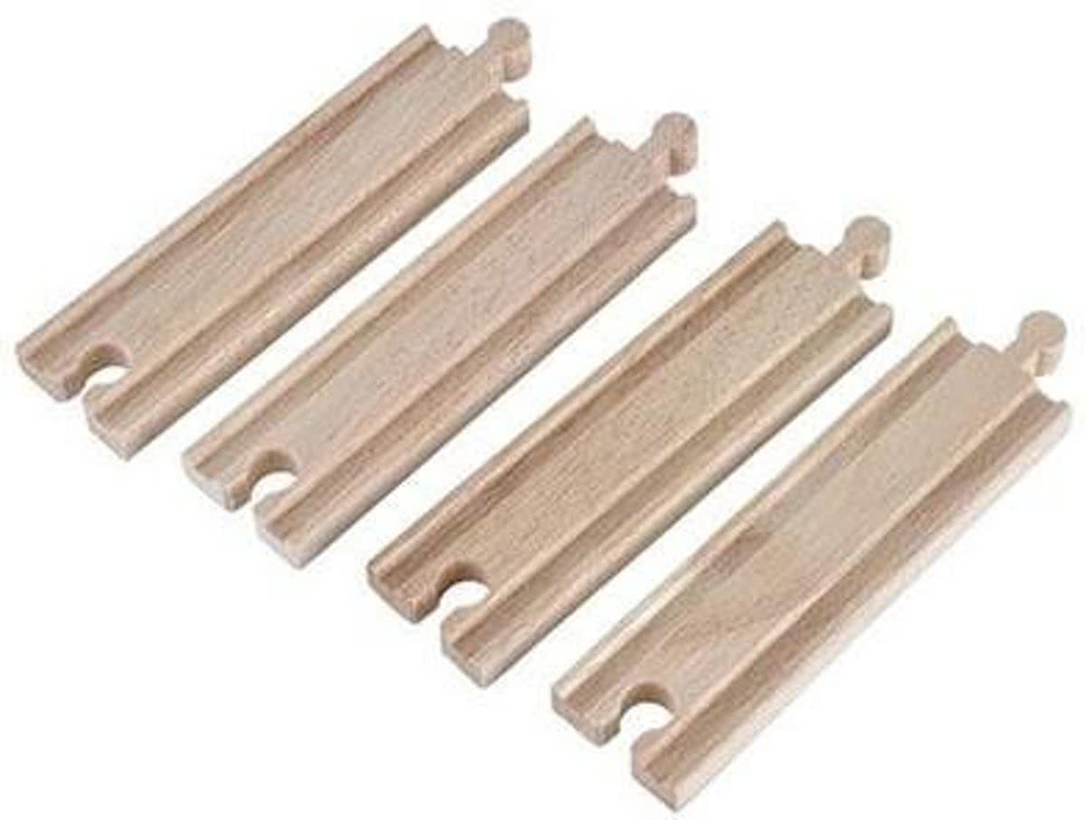 Mentari Rechte rails 14,2cm set van 4 stuks