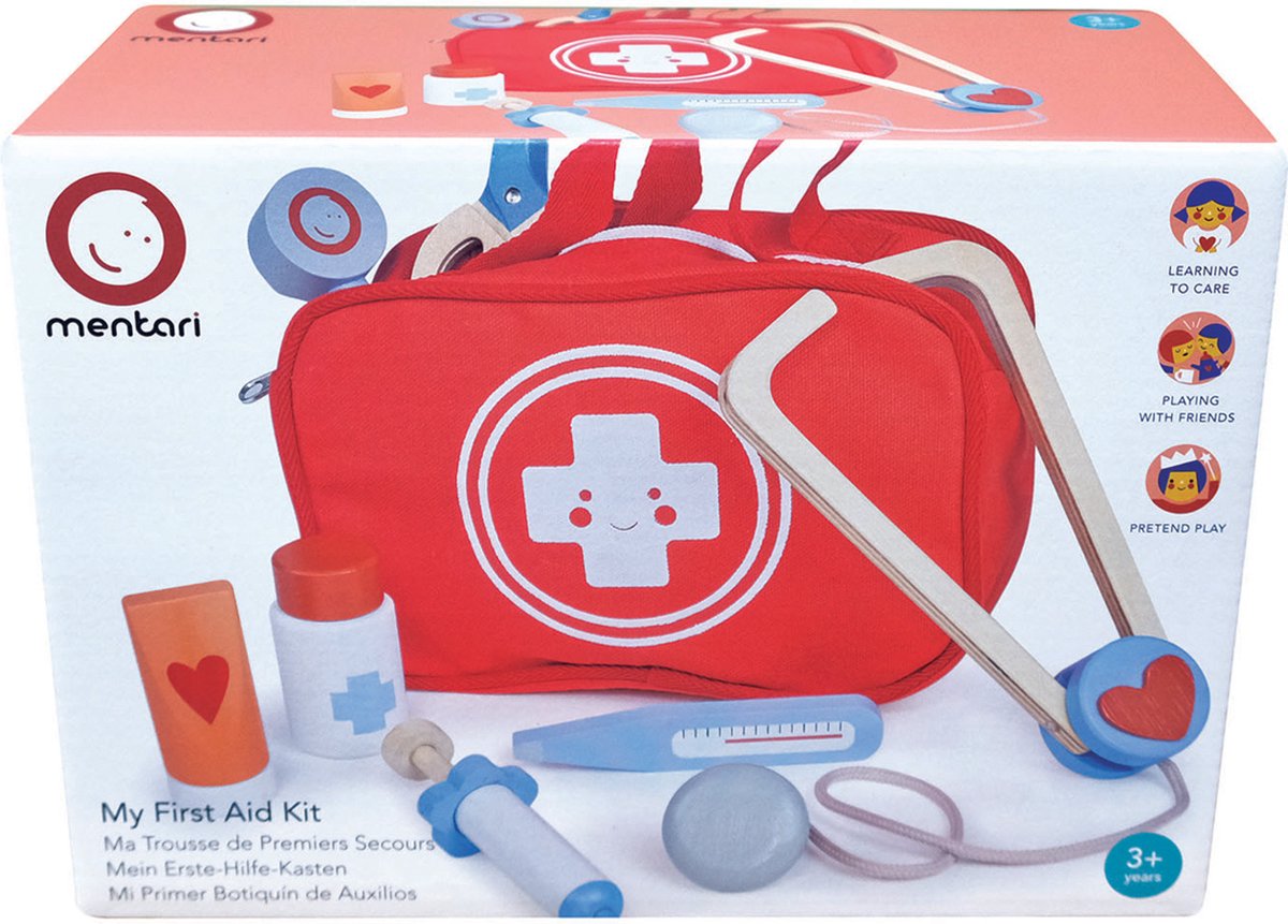   speelgoed dokterstas eerste hulp kit voor kinderen.