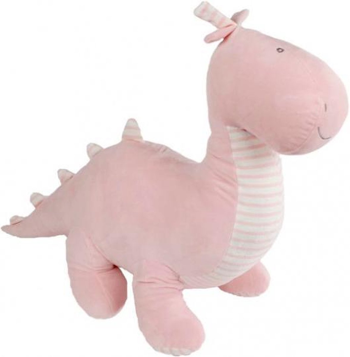 knuffel dinosaurus junior 50 cm pluche roze