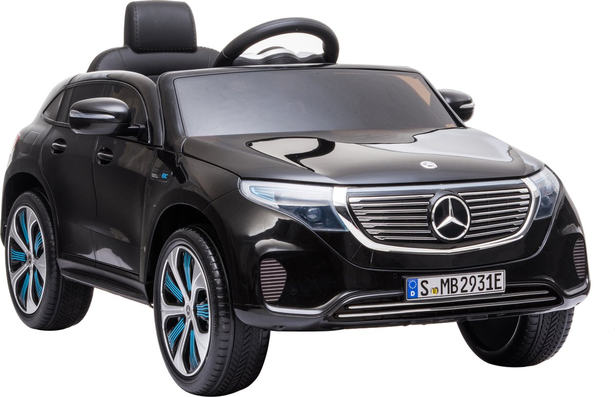 Elektrische Kinderauto - Mercedes EQC - 12V met Afstandsbediening