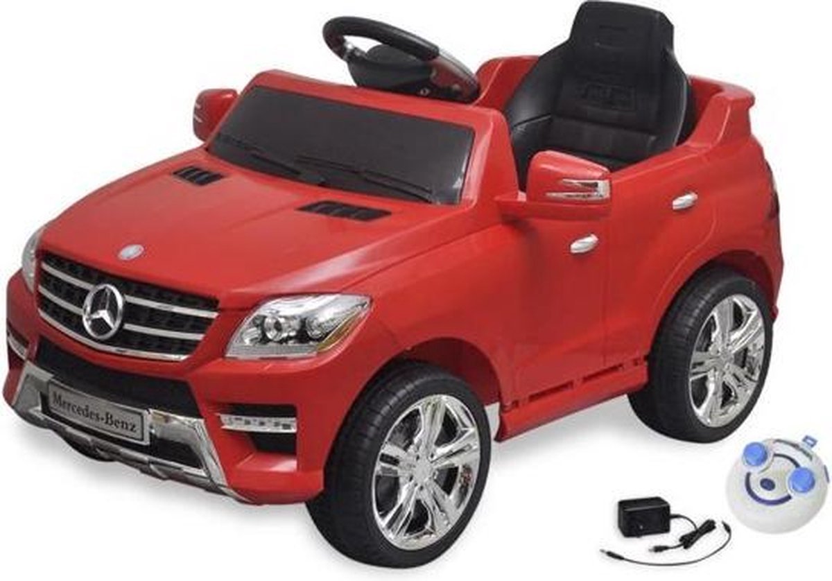 Elektrische Kinderauto   ML350 Rood 6V met Afstandsbediening