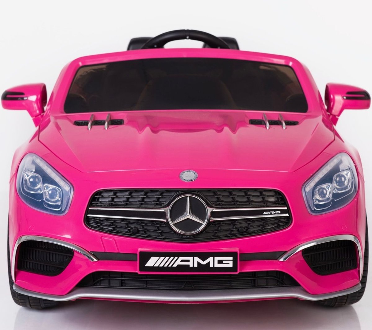 Elektrische Kinderauto Mercedes-Benz SL65 AMG Roze 12V Met Afstandsbediening