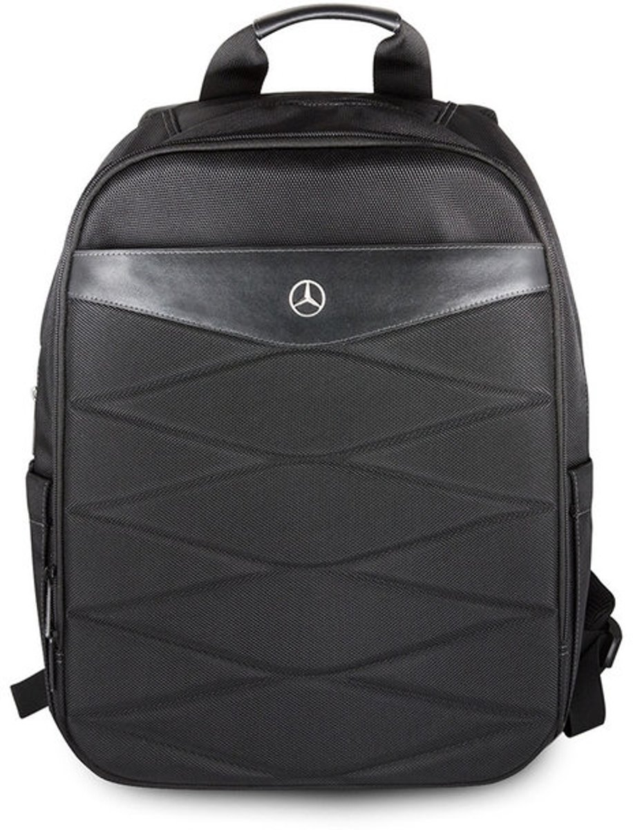 Laptoptas 15 inch Pattern III Mercedes-Benz Universeel - Zwart