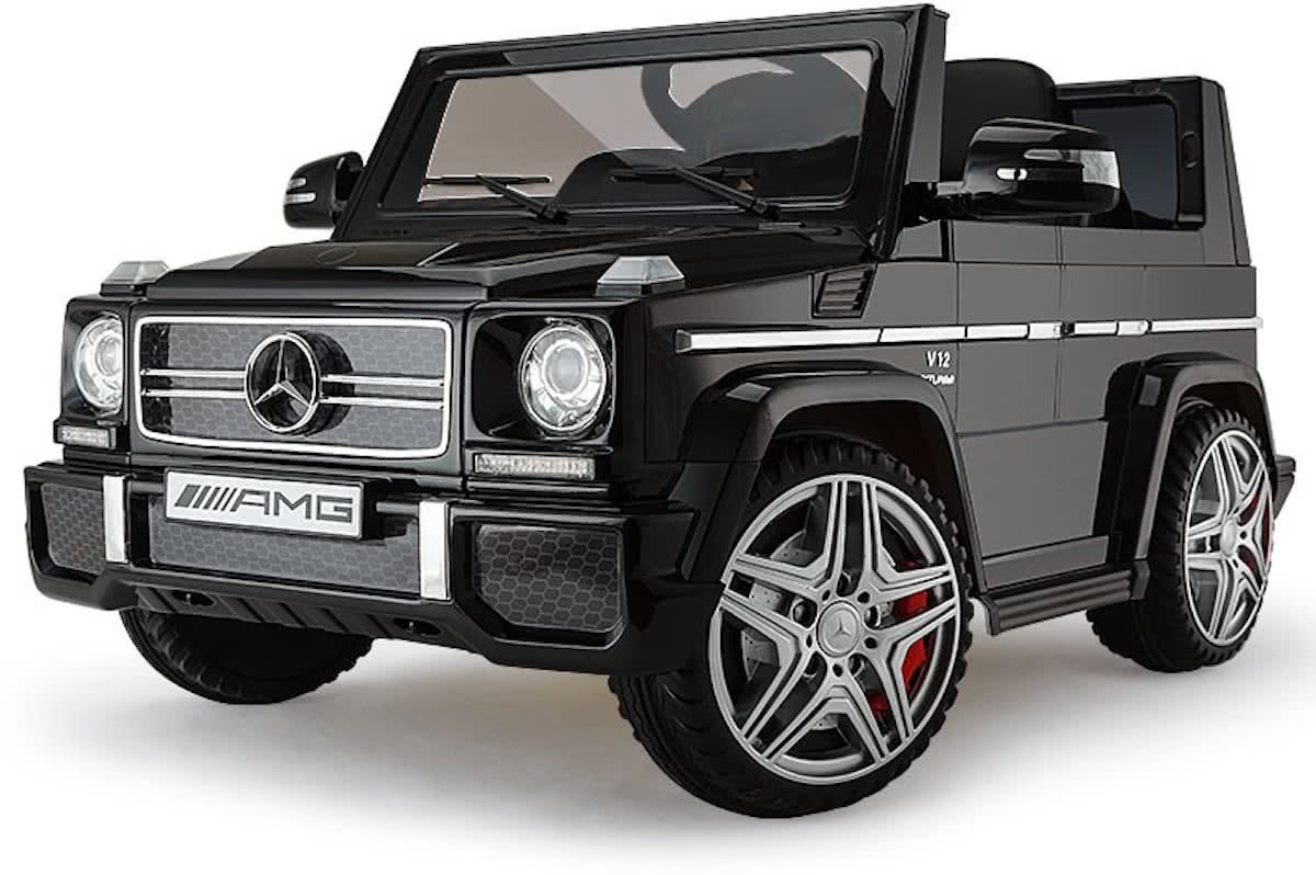 Mercedes G65 electrische kinderauto Zwart