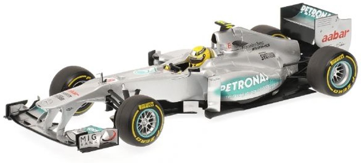 Mercedes GP MGP W03 N. Rosberg Showcar 2012