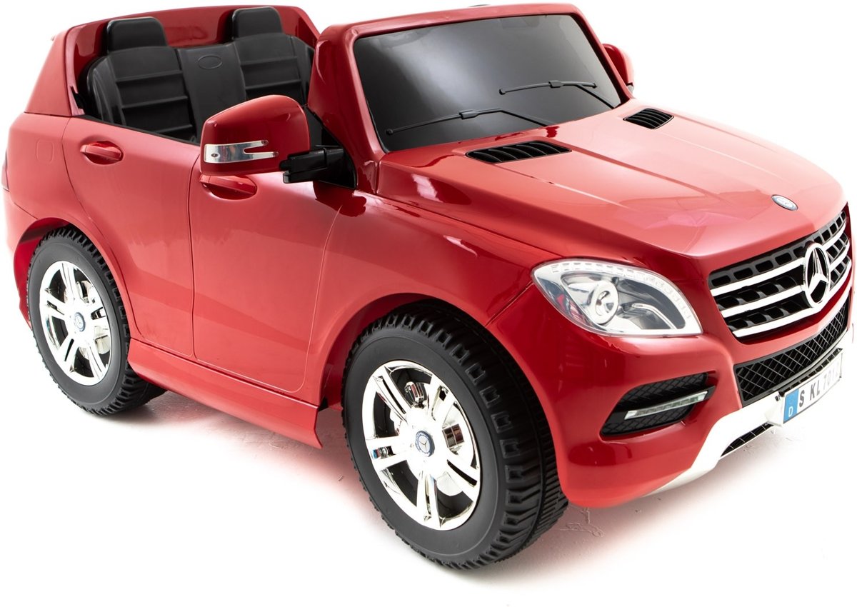 Mercedes ML 350 CDI rood kinderauto