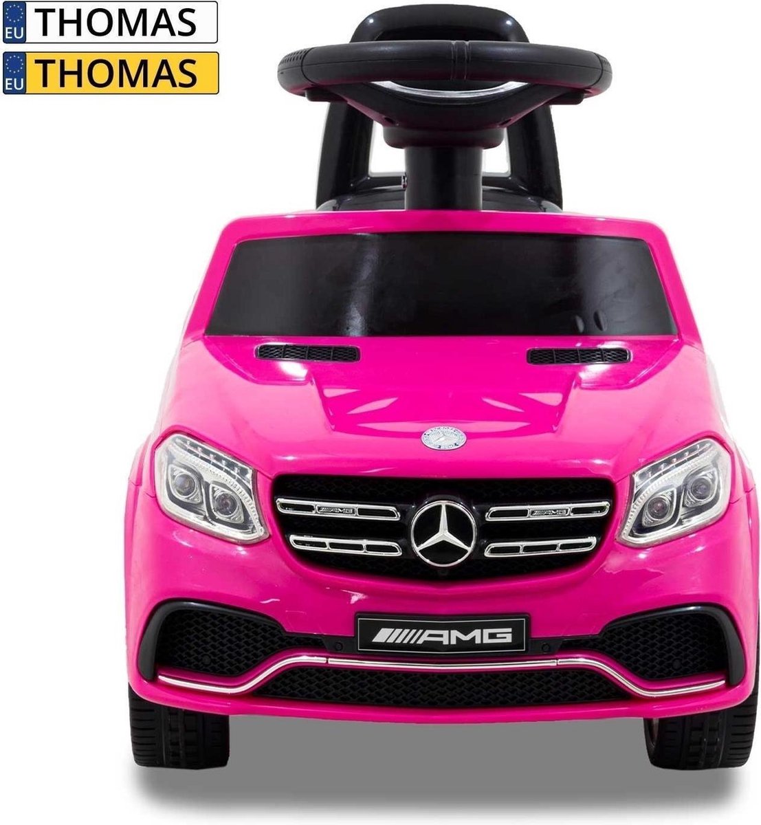 Mercedes loopauto GLS63 roze