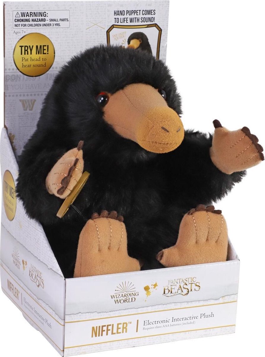 Harry Potter: Fantastic Beasts - Niffler 9 inch Electronic Interactive Pluche MERCHANDISE