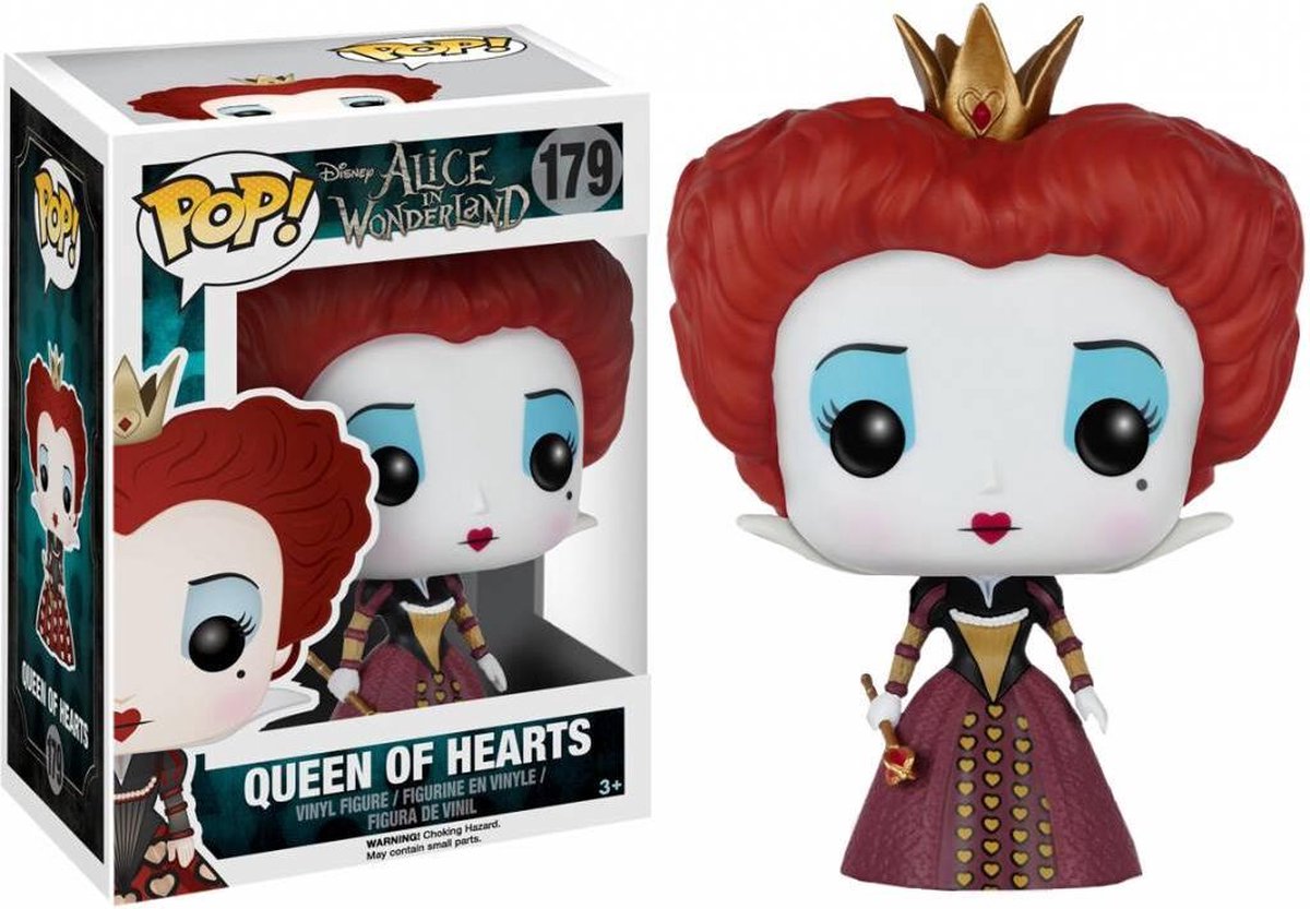 ALICE IN WONDERLAND - Bobble Head POP N° 179 - Queen of Hearts