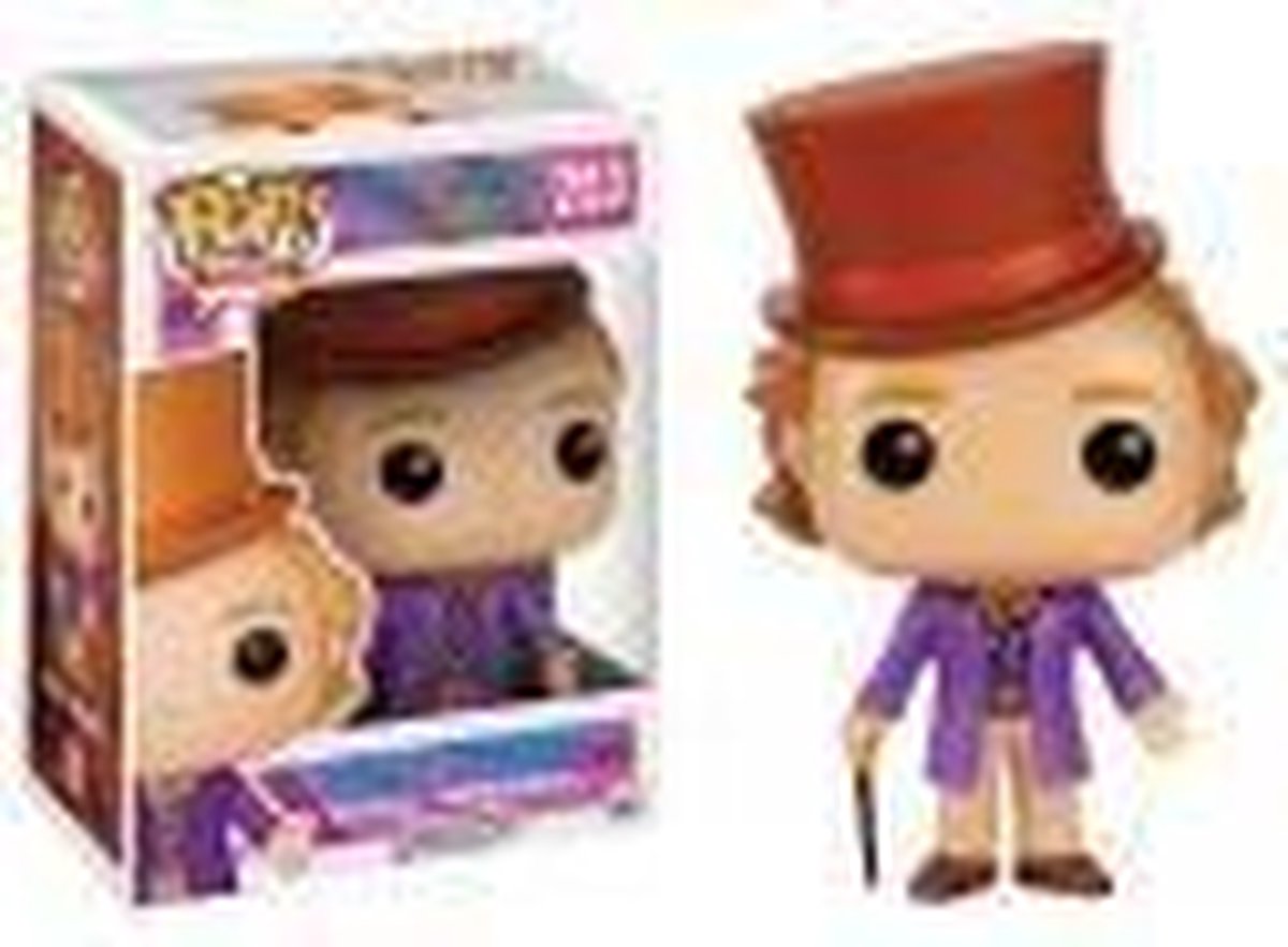 CHARLIE ET LA CHOCOLATERIE - Bobble Head POP N° 253 - Willy Wonka