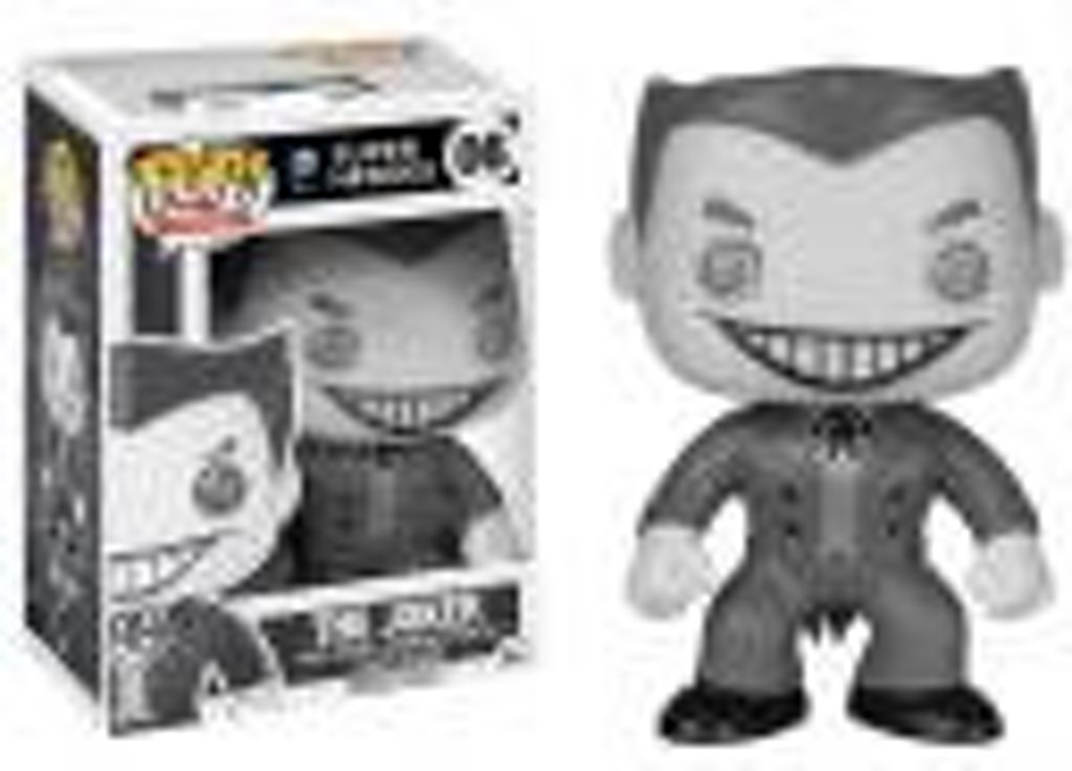 DC COMICS - Bobble Head POP N° 06 - The Joker - B&W EDITION