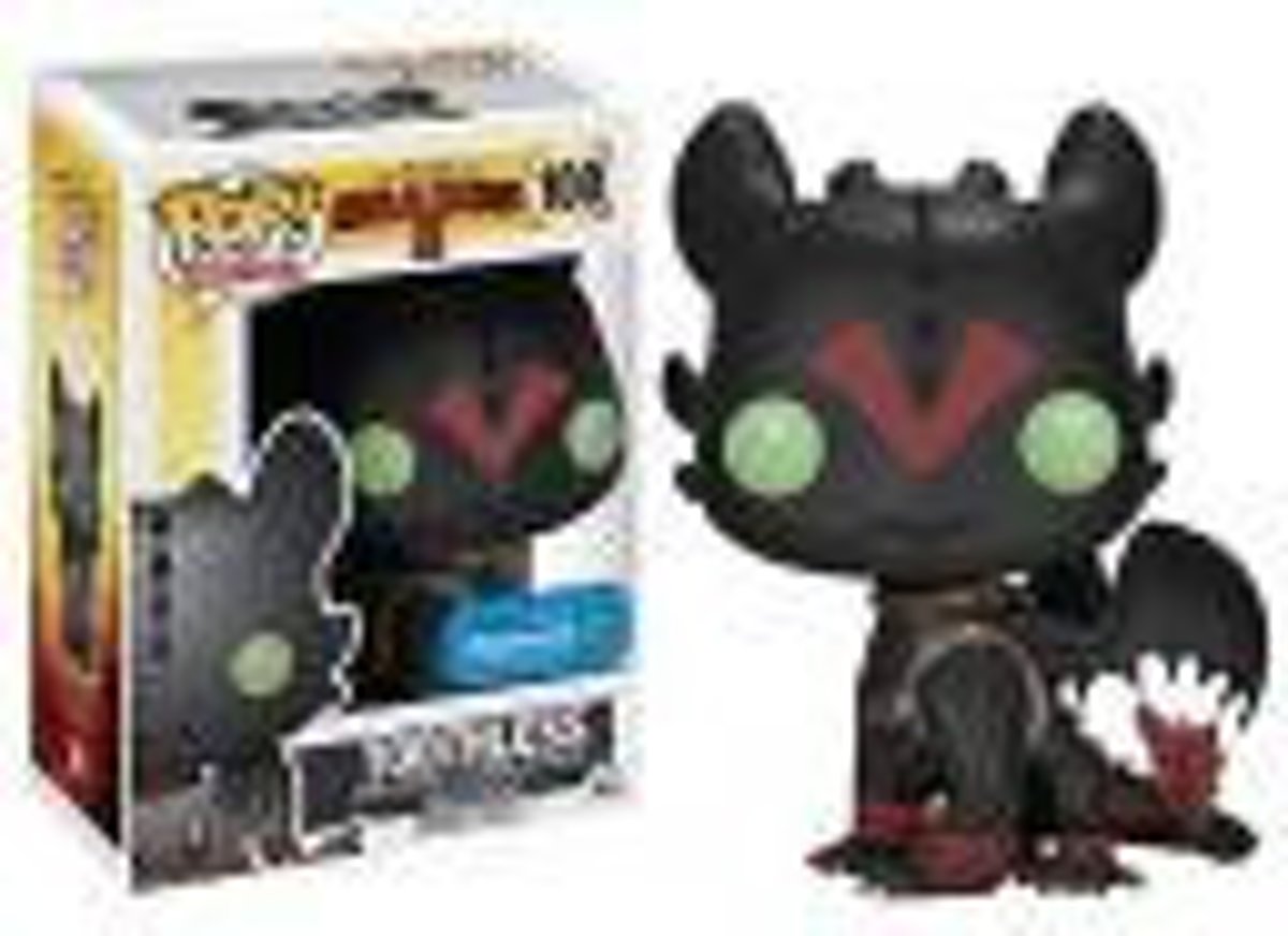 Funko: How To Train Your Dragon 2 - Toothless With Racing Stripes