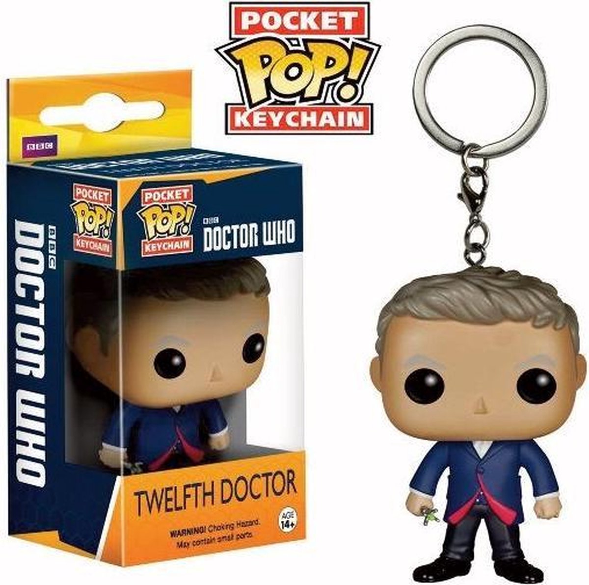 Funko: Key chain: Dr. Who - 12th Doctor