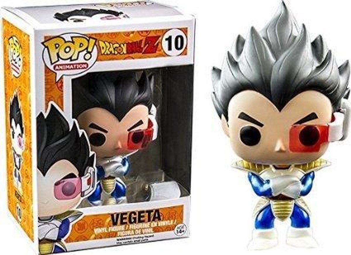 Funko Pop Anime Dragon Ball Z Metallic Vegeta