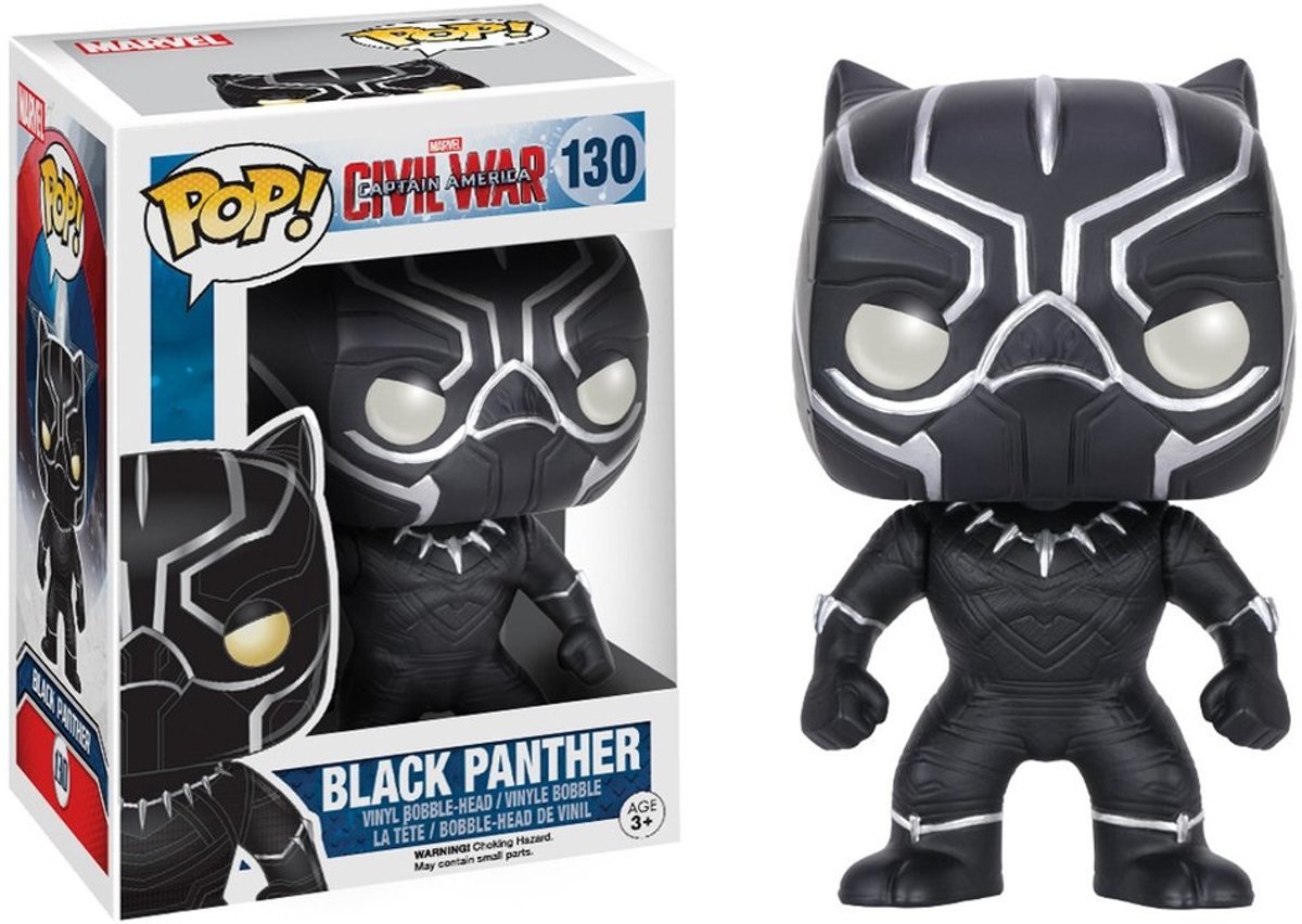 Funko Pop Marvel Captain America Civil War Black Panther