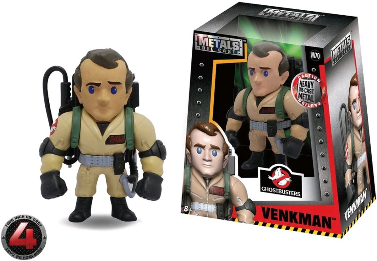 GHOSTBUSTERS - METAL Die Cast Figure - Peter Venkman