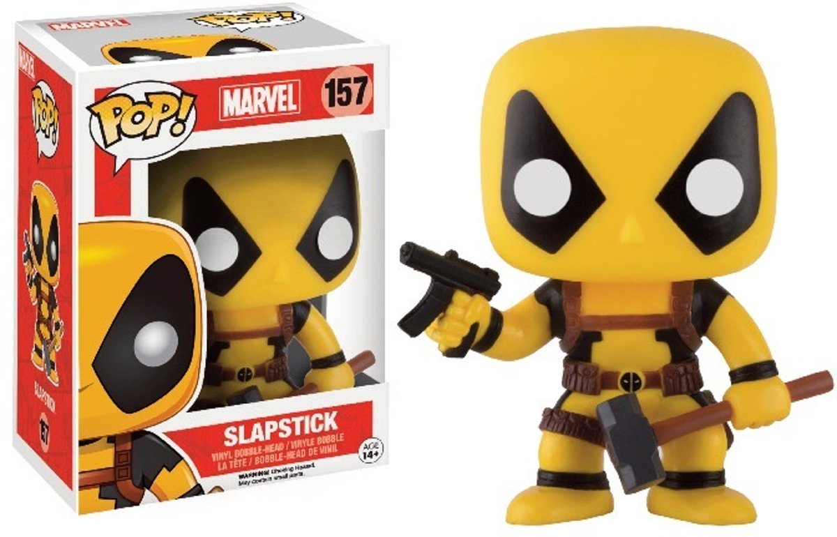 Merchandising MARVEL - Bobble Head Pop N° 142 - Deadpool Rainbow Squad Slapstick