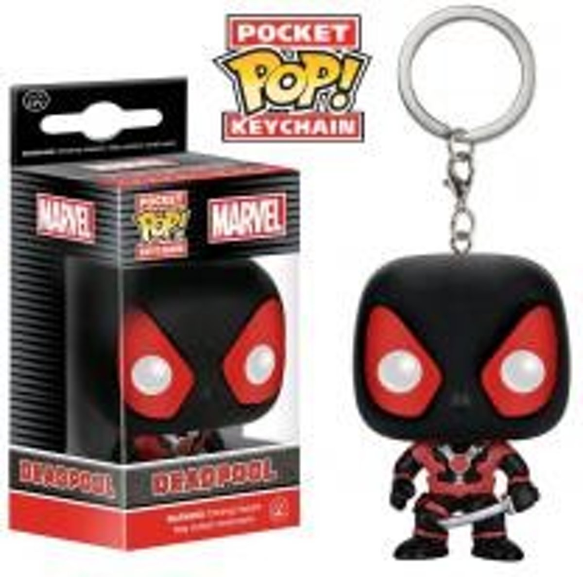 Merchandising Pocket Pop Keychains : Marvel - Deadpool Black