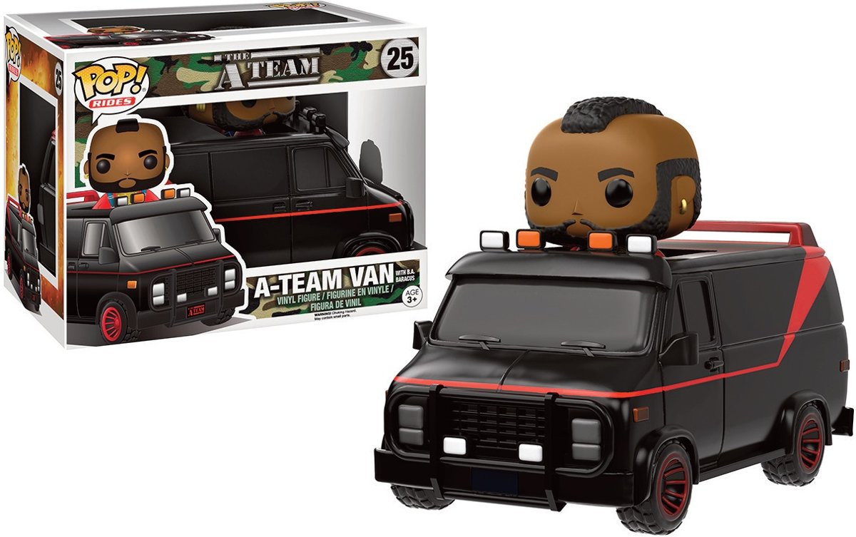 Pop! Rides: A-Team Van With B.A. Baracus