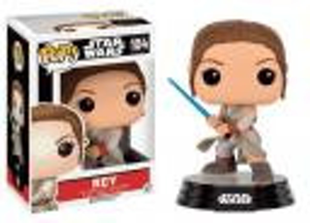 STAR WARS 7 - Bobble Head POP N° 104 - Rey Battle Pose