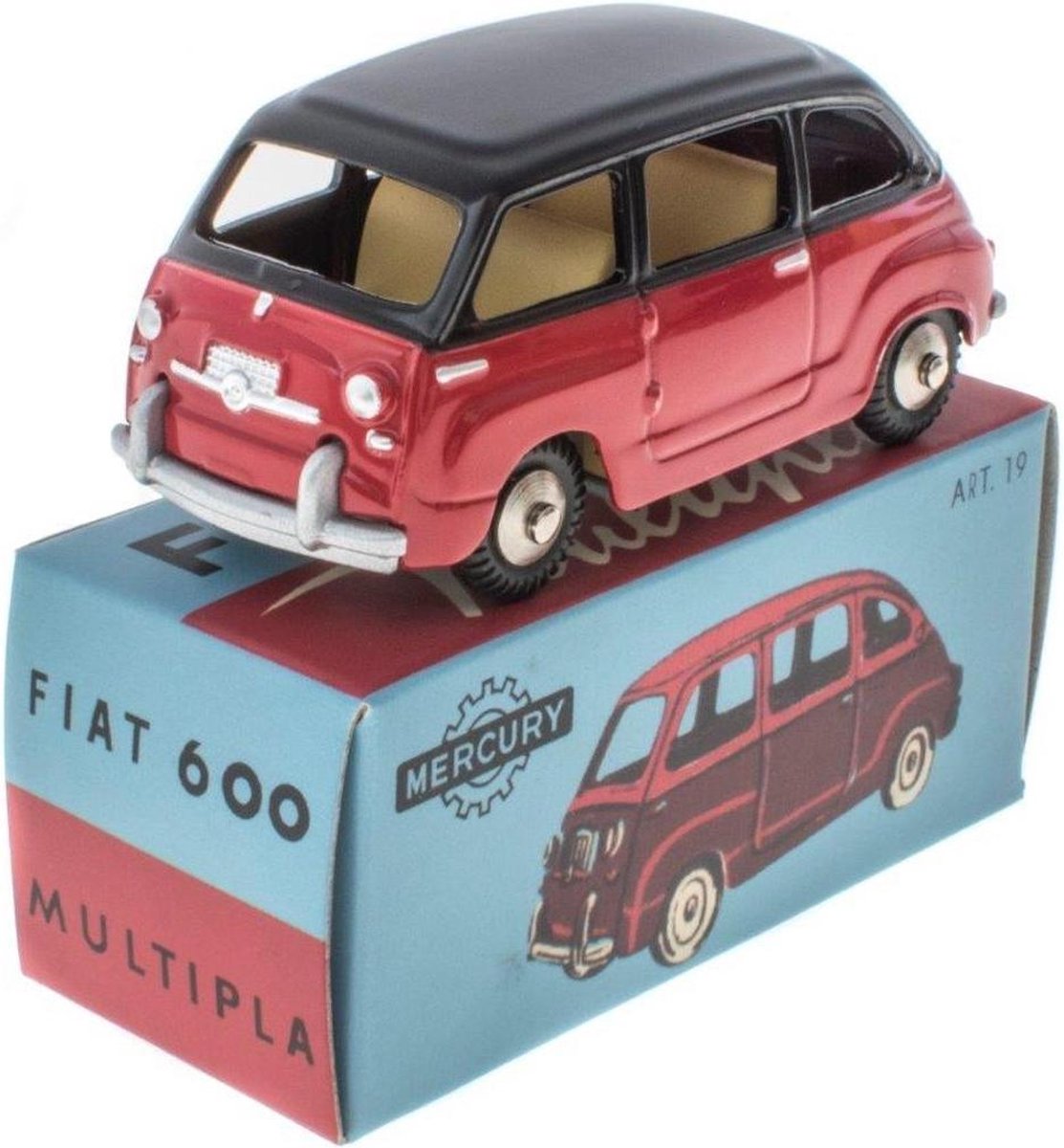 MERCURY Fiat 600 MULTIPLA schaalmodel 1:48