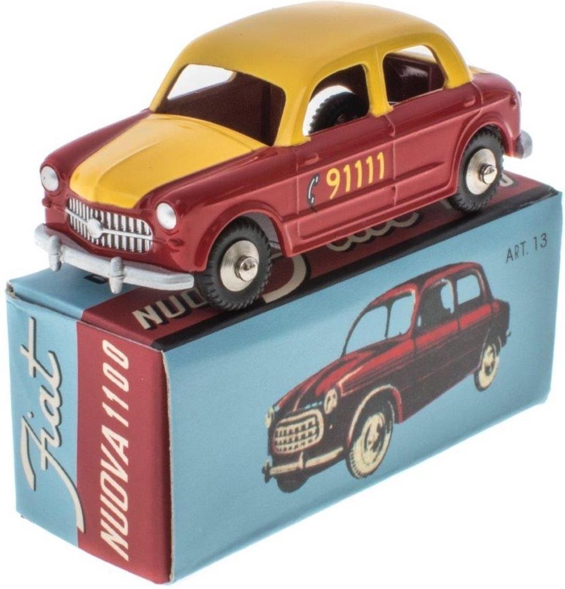 MERCURY Fiat NUOVA 1100 BERN TAXI schaalmodel 1:48