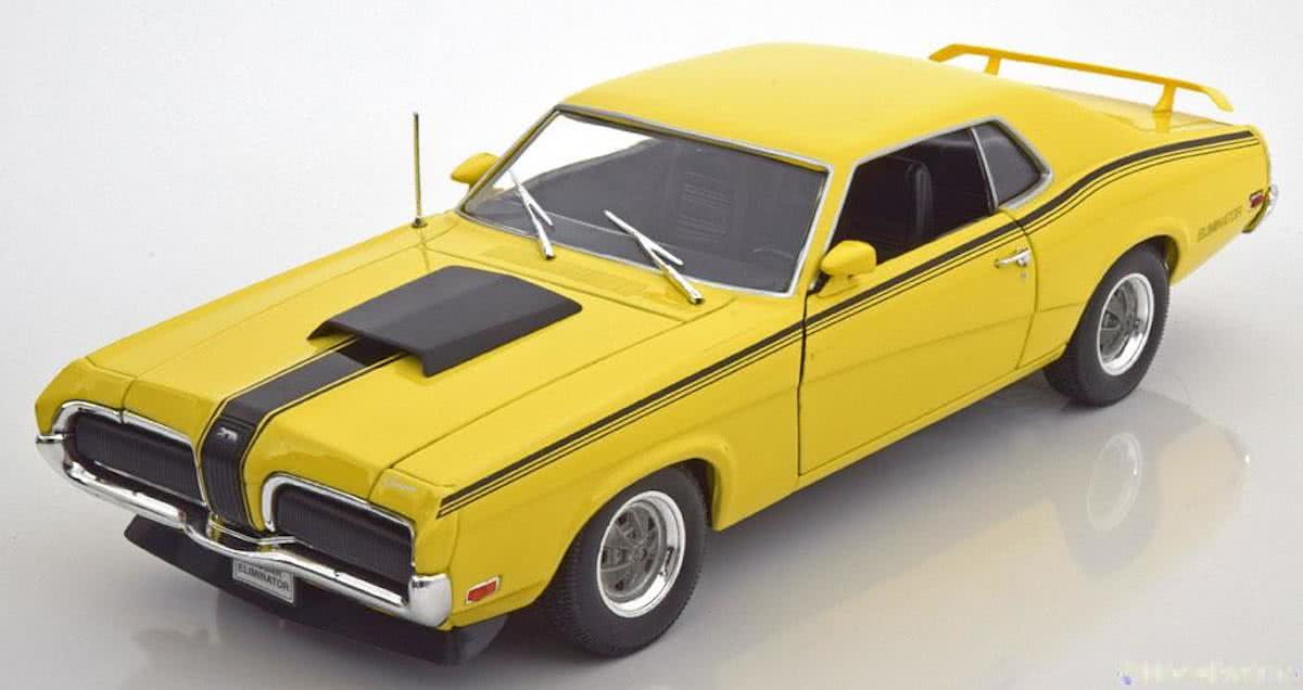 Mercury Cougar Eliminator 1970 1:18 Geel Welly