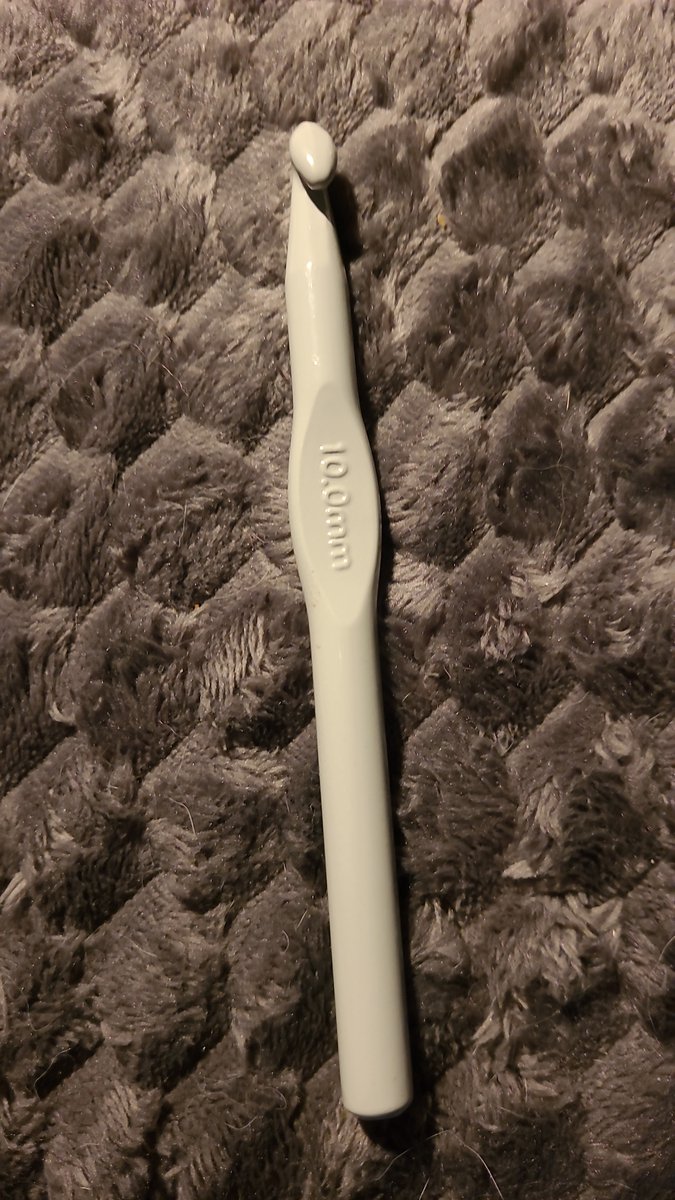 haaknaald 10.0 goudkleurig of grijs