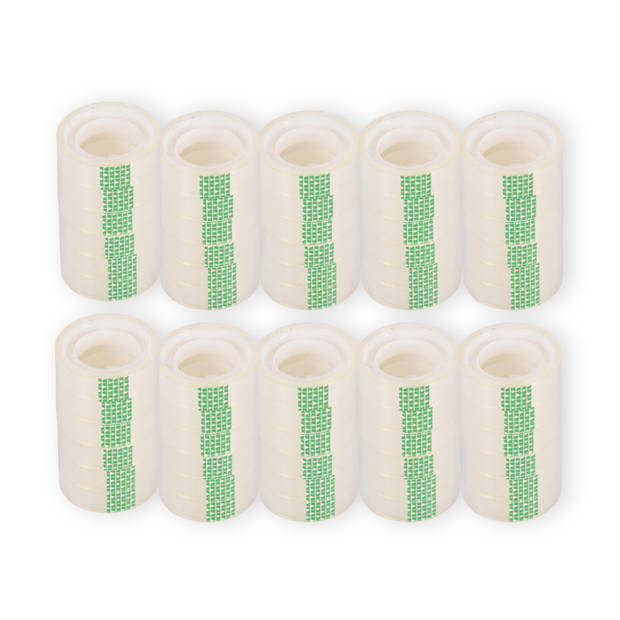 10 Sets Transparante Verpakkingstape Rol - Karton Tape 4cm x 1.2cm - 350g Gewicht - Polyester/Plastic Materiaal - 60