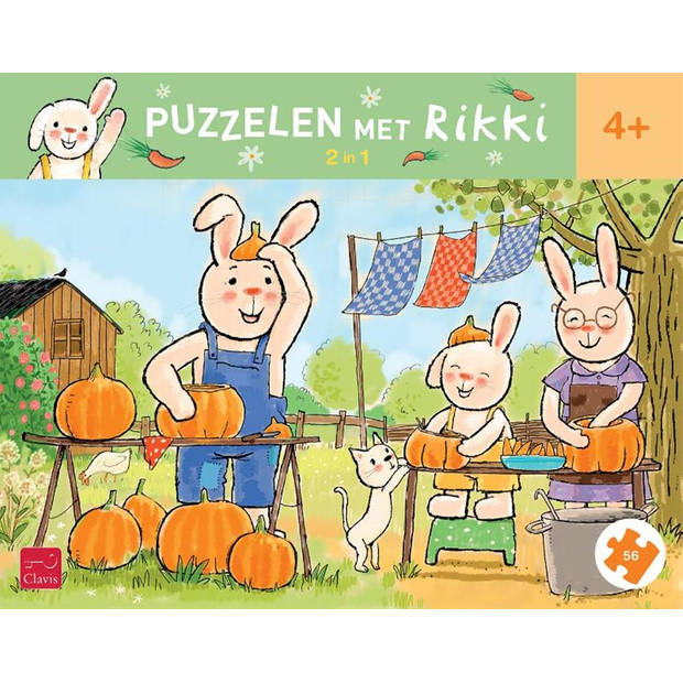 Clavis Puzzelen met Rikki. 2+