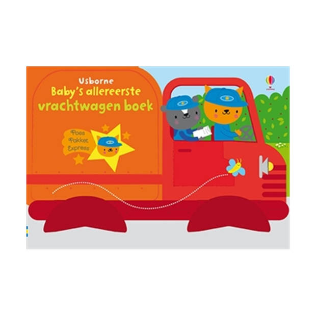 Usborne Baby's allereerste vrachtwagen (karton). 1+