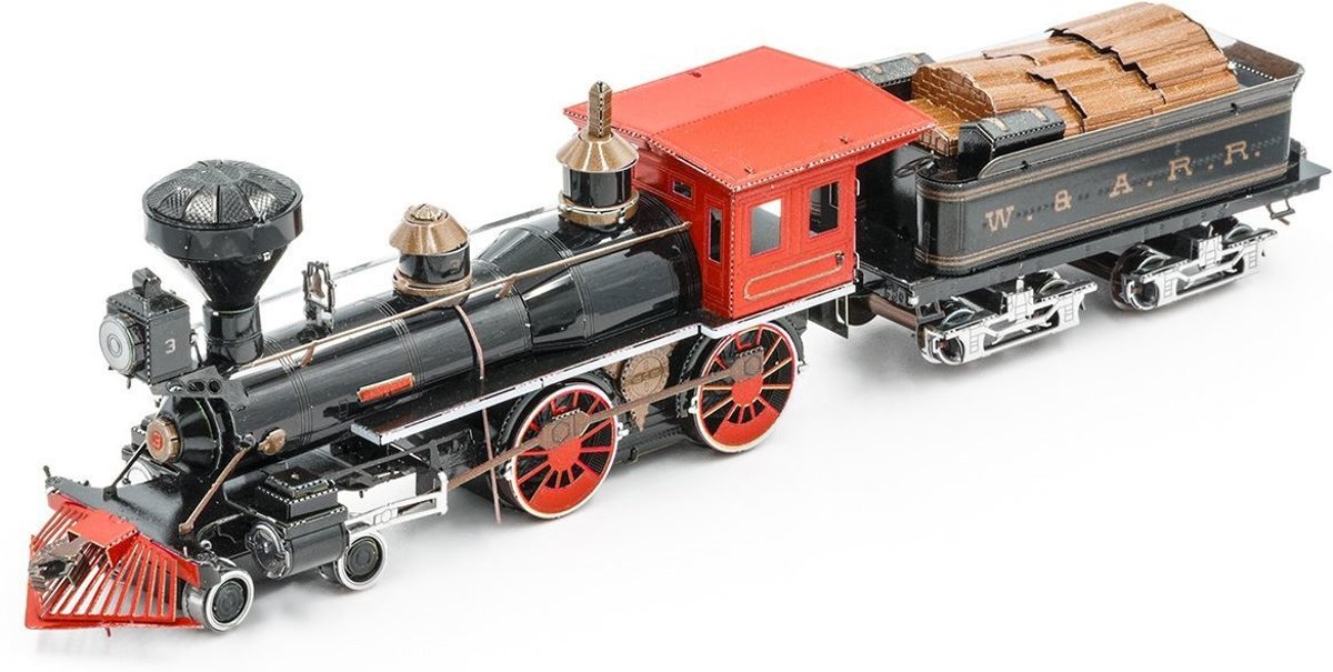 Metal Earth Wild West: 4-4-0 Locomotief 19,5 Cm