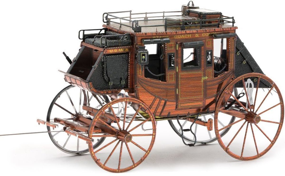 Metal Earth Wild West: Stage Coach 14,5 Cm