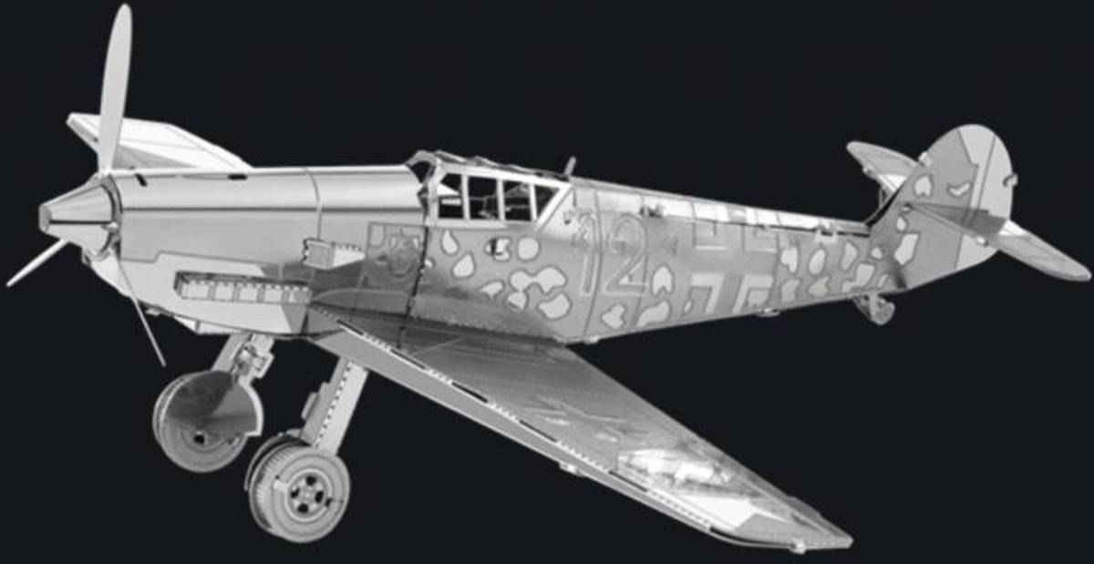 Metal Earth constructie speelgoed Messerschmitt Bf-109