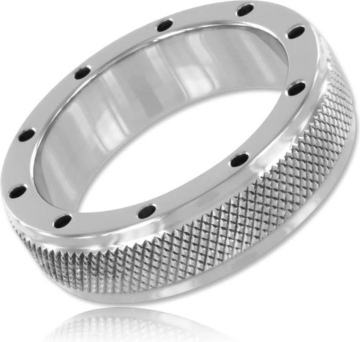 METALHARD ANILLO METAL PARA PENE Y TESTICULOS 55MM