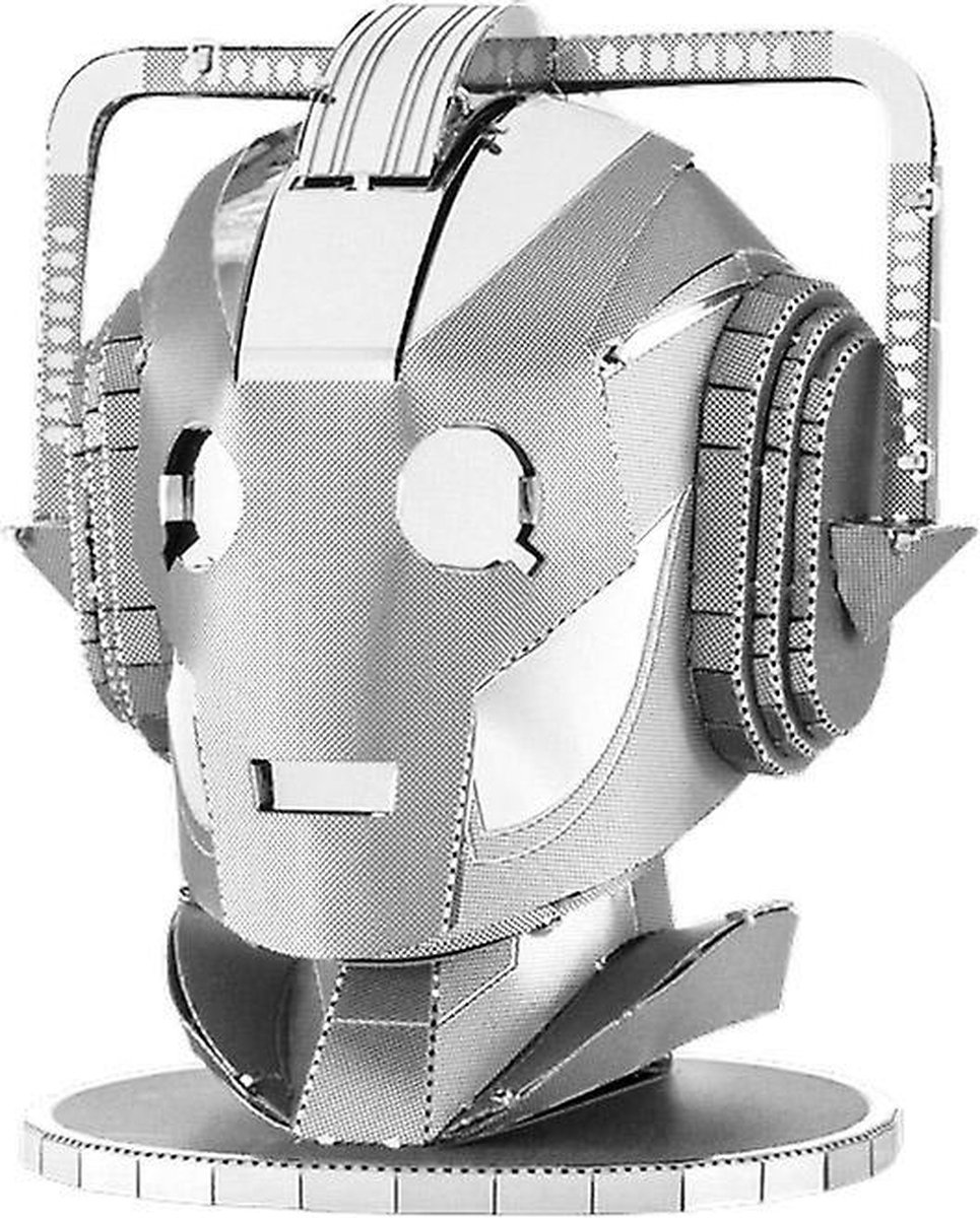 3D Metaal Model - modelbouw - gezicht masker - robothoofd