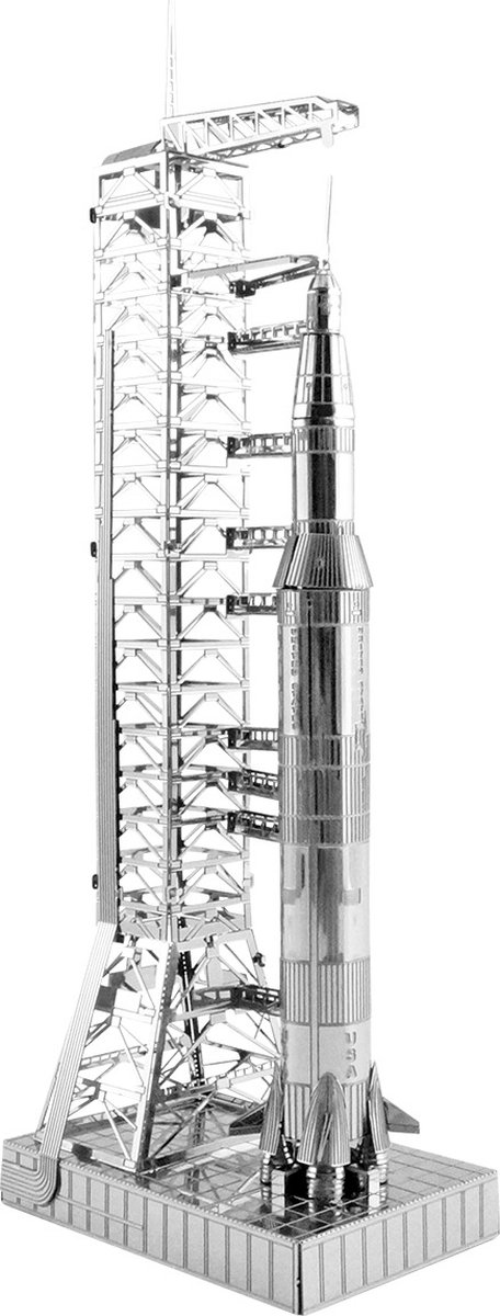 3D Metaal Model - modelbouw - raket in opbouw