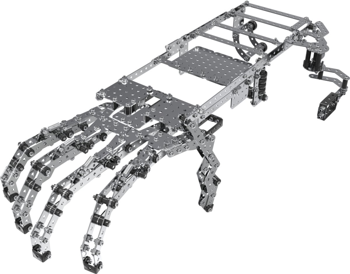 Bouwpakket Mechanische Hand – DIY Modelbouw Puzzel - 800+ Onderdelen