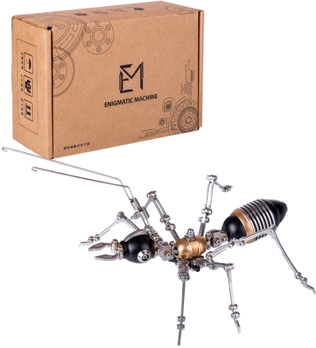 Metalen Bouwpakket Reuzenmier – DIY Modelbouw - Beweegbaar