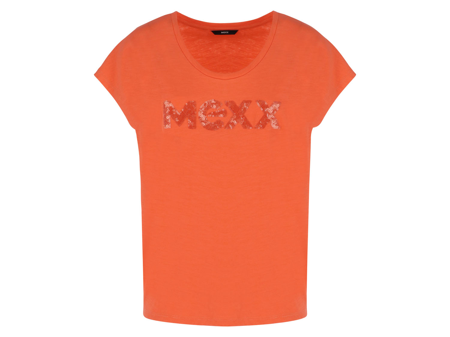 MEXX Dames-T-shirt, met logo, regular fit (XS)