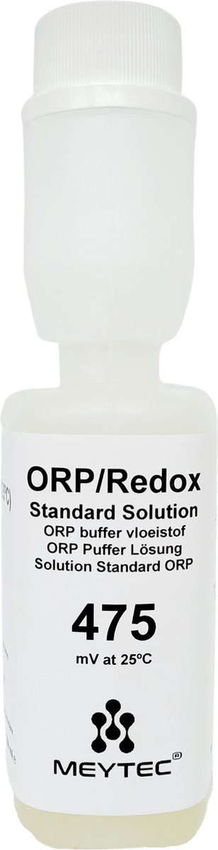 Meytec® ORP Buffer Solution 475mV - N.I.S.T. Certified