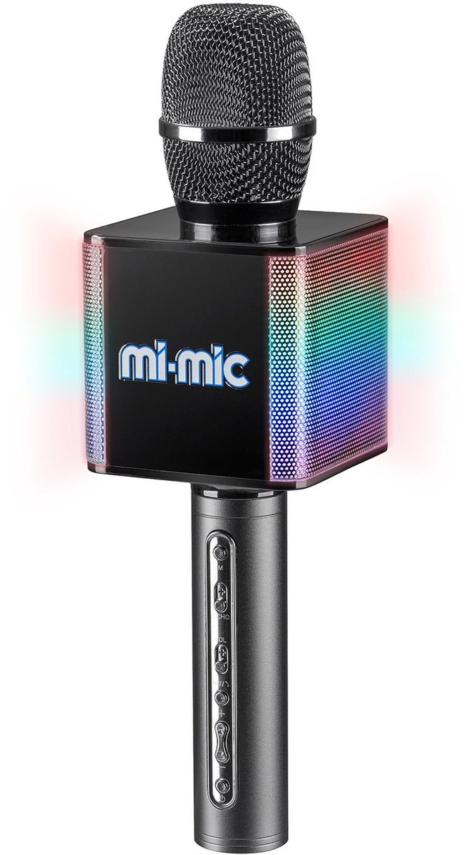   Karaoke Bluetooth Microfoon Speaker Grijs