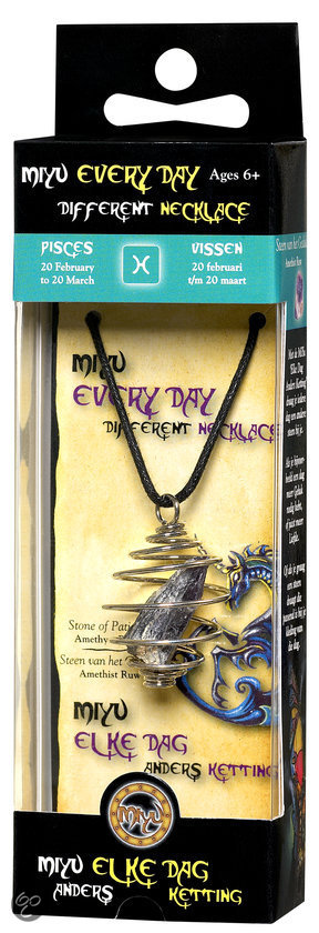 MiYu ketting Pisces - Vissen ( 20 februari - 20 maart)