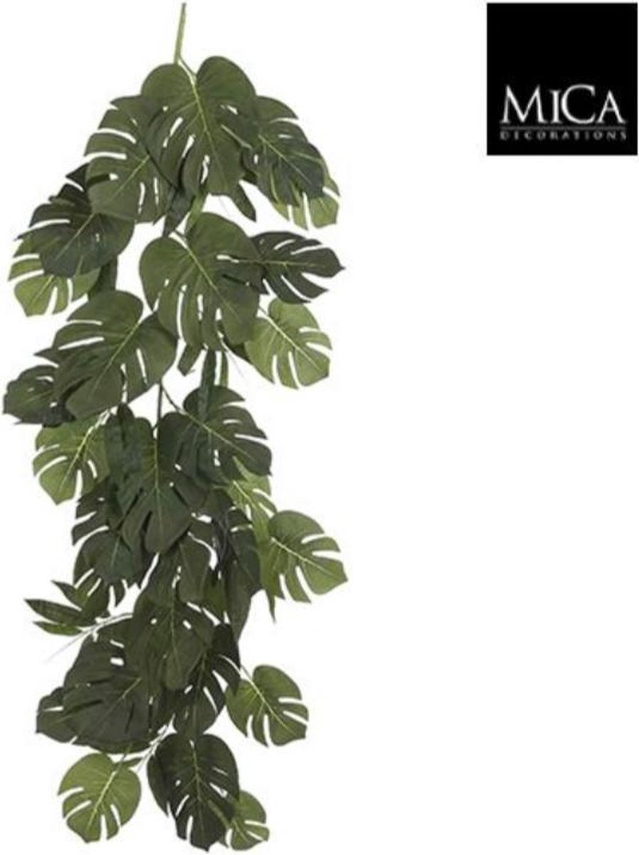 Mica Decorations slinger Monstera groen  L160cm