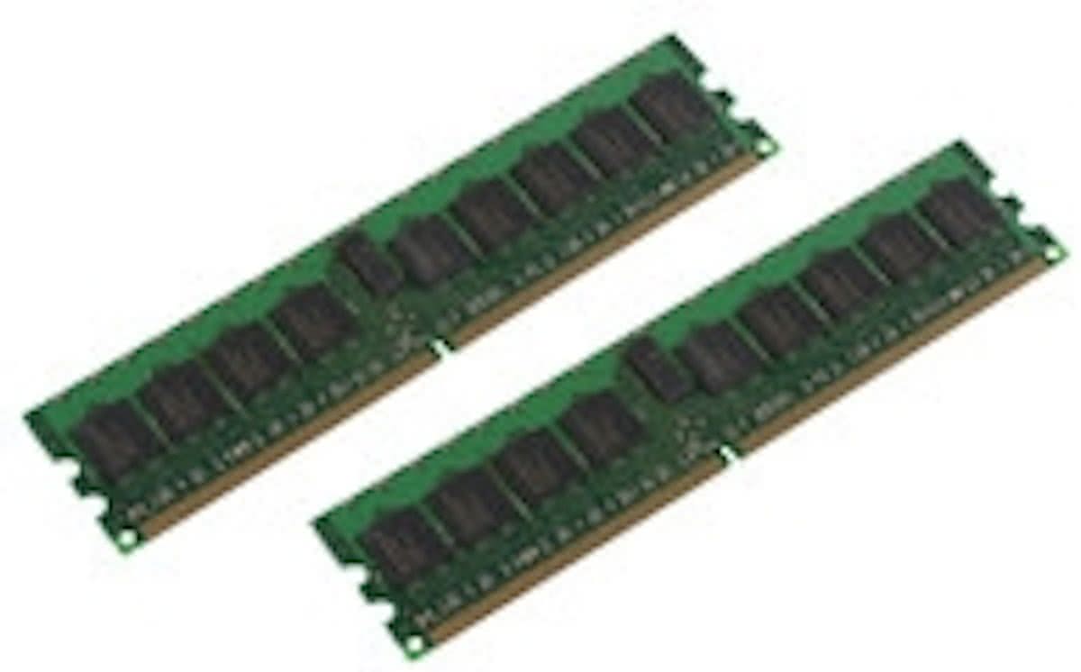 MicroMemory Kit 2x2GB DDR2 400Mhz ECC/REG 4GB DDR2 400MHz ECC geheugenmodule