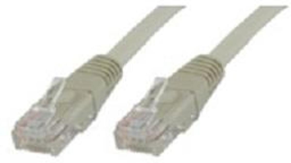 Microconnect 0.4m Cat6 RJ-45 0.4m Cat6 U/UTP (UTP) Grijs netwerkkabel