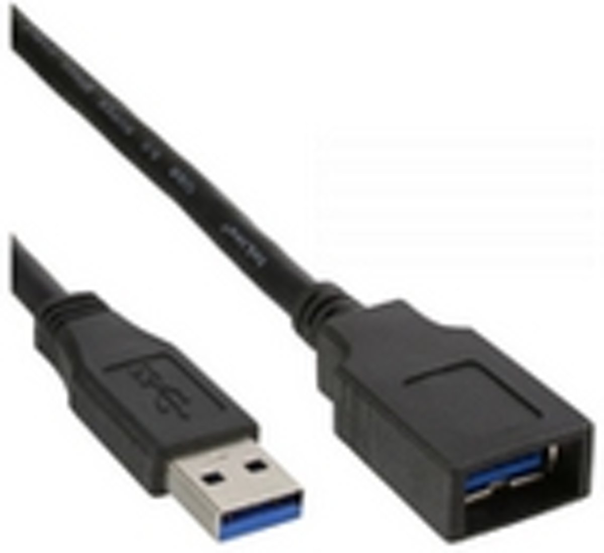 Microconnect 0.5m USB 3.0 0.5m USB A USB A Mannelijk Vrouwelijk USB-kabel