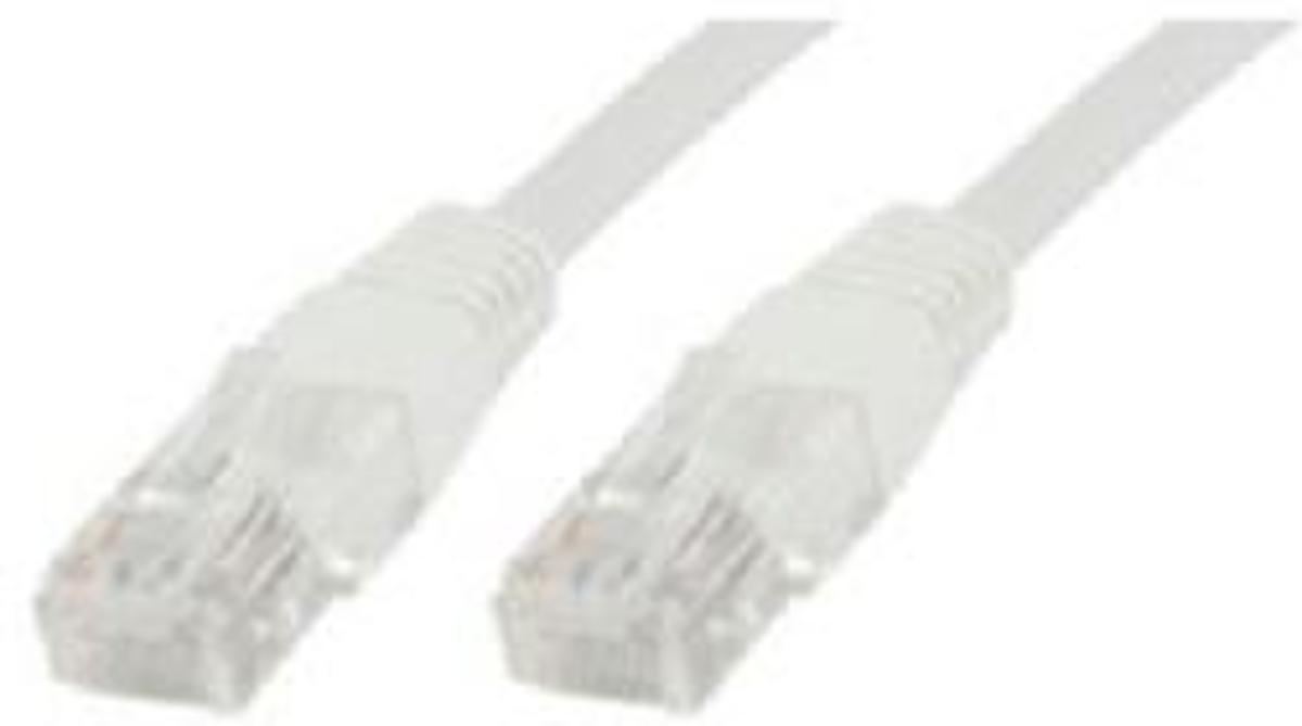 Microconnect 1.0m Cat6 RJ-45 1m Cat6 U/UTP (UTP) Wit netwerkkabel